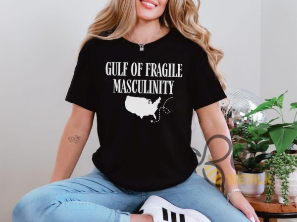 Funny Gulf Of Mexico Anti Trump Maga Shirt Gulf Of Fragile Masculinity Tee beeteetalk 1