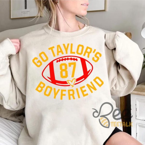 Go Taylors Boyfriend Shirt Taylor Swift Superbowl Shirt 2025 beeteetalk 1 1