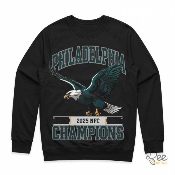 Philadelphia Eagles 2025 Nfc Champions Shirt beeteetalk 1