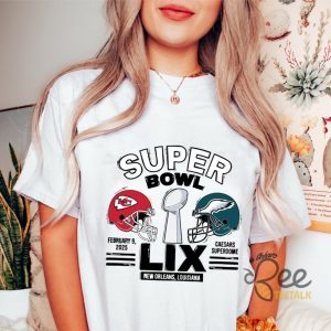 Superbowl Lix Chiefs Vs Eagles Shirt 2025 beeteetalk 2