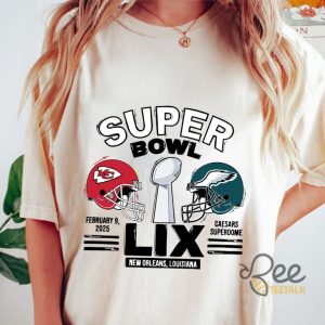 Superbowl Lix Chiefs Vs Eagles Shirt 2025 beeteetalk 3