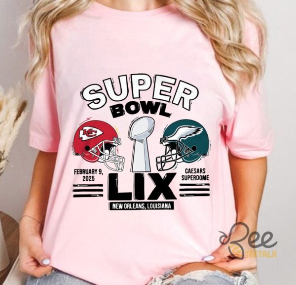 Superbowl Lix Chiefs Vs Eagles Shirt 2025 beeteetalk 4