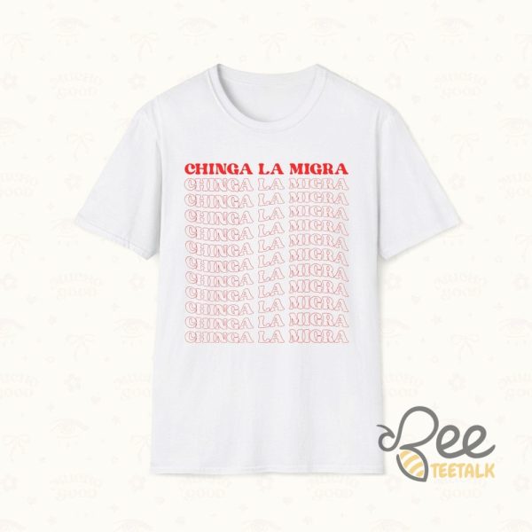 Chinga La Migra Shirt Abolish Ice Political Shirt beeteetalk 1