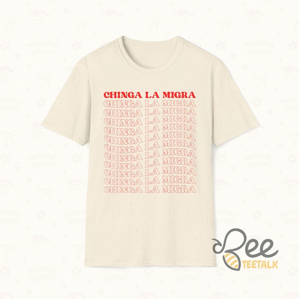 Chinga La Migra Shirt Abolish Ice Political Shirt