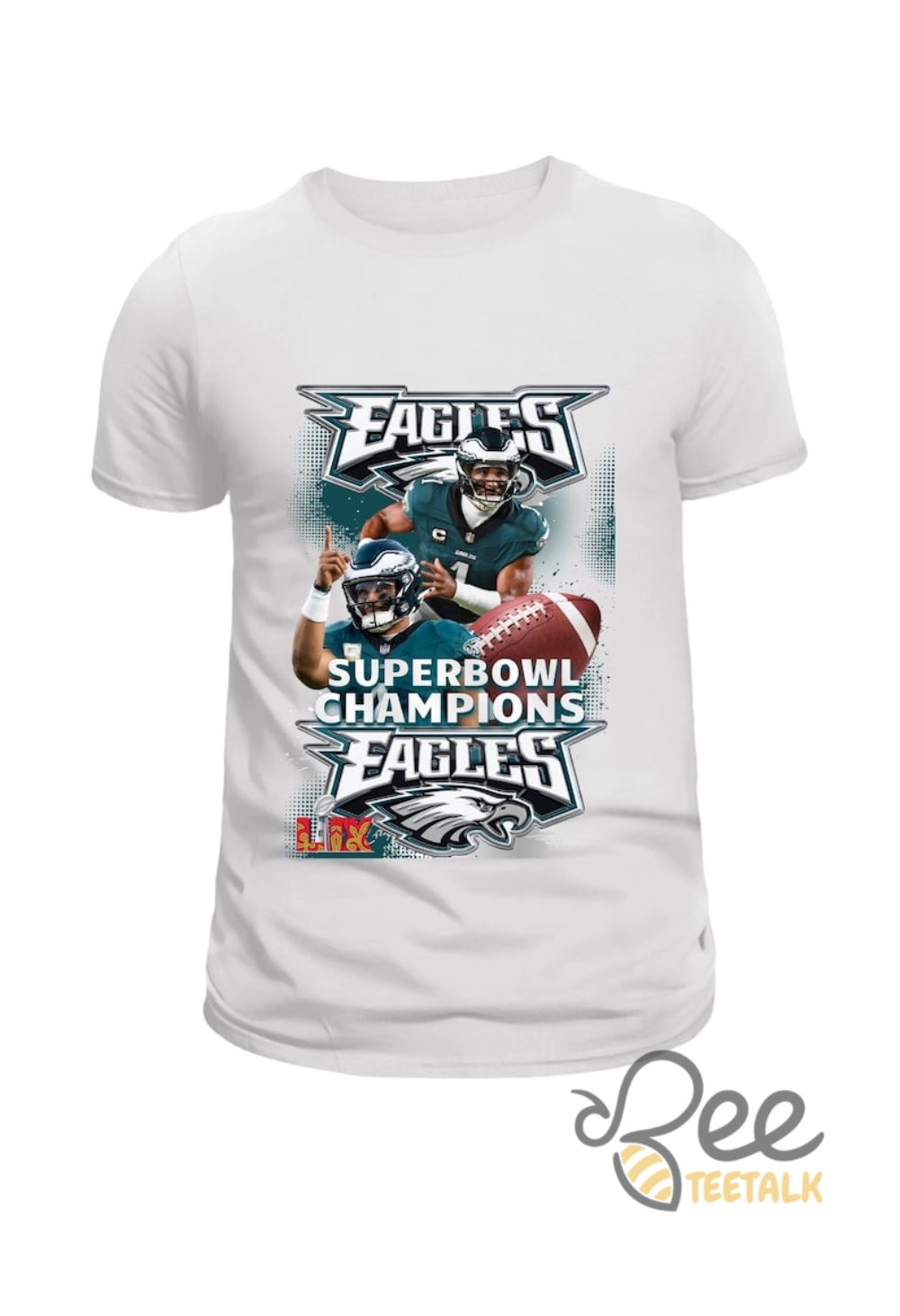 Philadelphia Eagles 2025 Superbowl Tee Shirt 2 Philadelphia Eagles 2025 Superbowl Tee Shirt