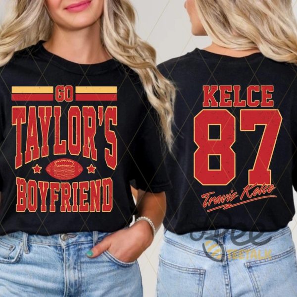 Go Taylors Boyfriend Travis Kelce 87 Shirt beeteetalk 1 1