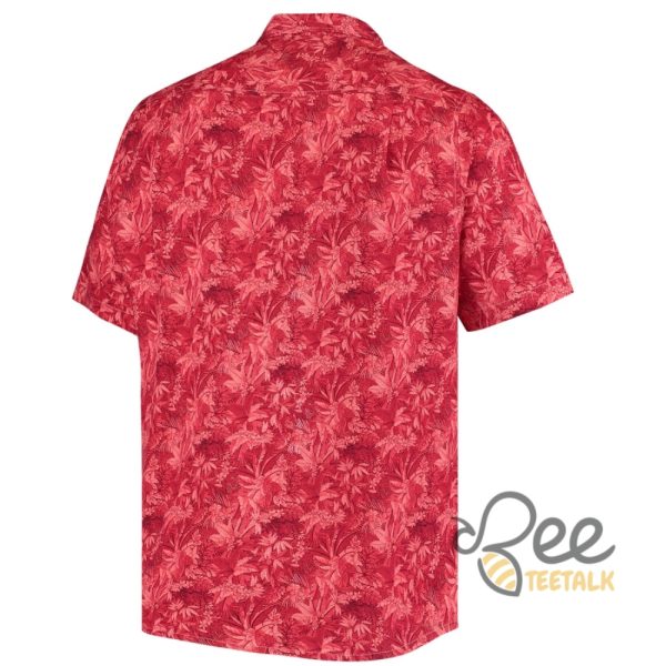 Red Kansas City Chiefs Hawaiian Shirt Replica - | Beeteetalk High-quality Image