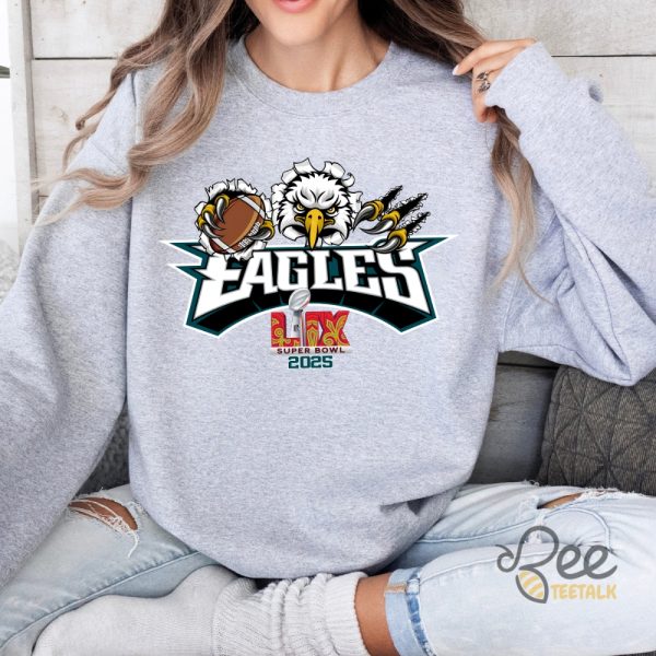 Eagles Superbowl Lix 2025 Shirt - | Beeteetalk High-quality Image