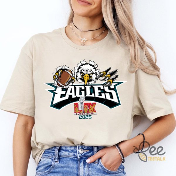 Eagles Superbowl Lix 2025 Shirt - | Beeteetalk High-quality Image
