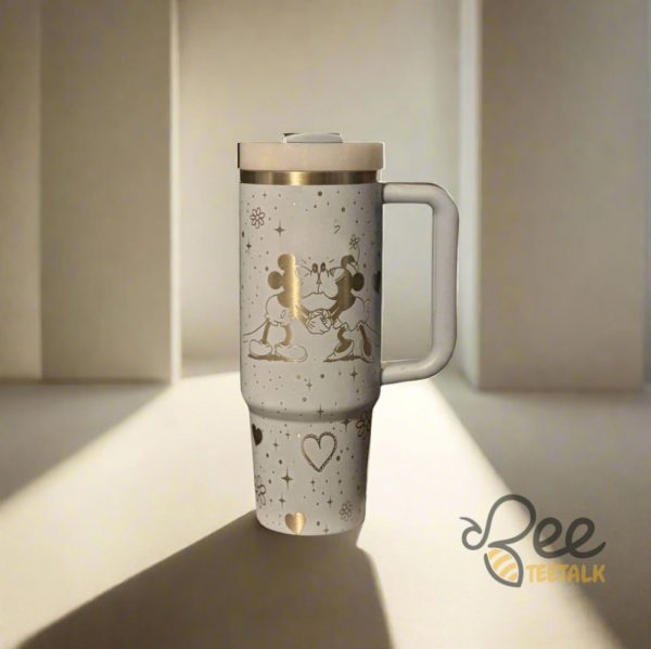 Mickey Mouse Engraved Stainless Steel 40Oz Tumbler - | Beeteetalk High-quality Image