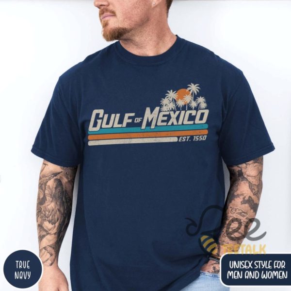 Gulf Of Mexico Gulf Coast Shirt Texas Alabama Mississippi Florida Beach Gift For Mexican - | Beeteetalk High-quality Image