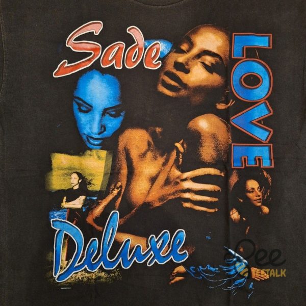 Sade Kiss Of Life Bootleg Graphic Tee Shirt - | Beeteetalk High-quality Image