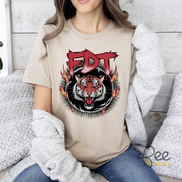 Anti Trump Tiger Fdt Shirt - | Beeteetalk High-quality Image