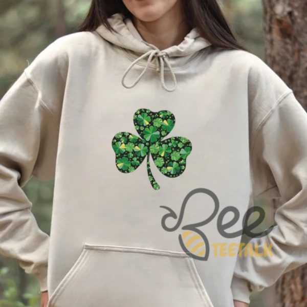 Lucky Clover Shirt St Patricks Day Tee - | Beeteetalk High-quality Image