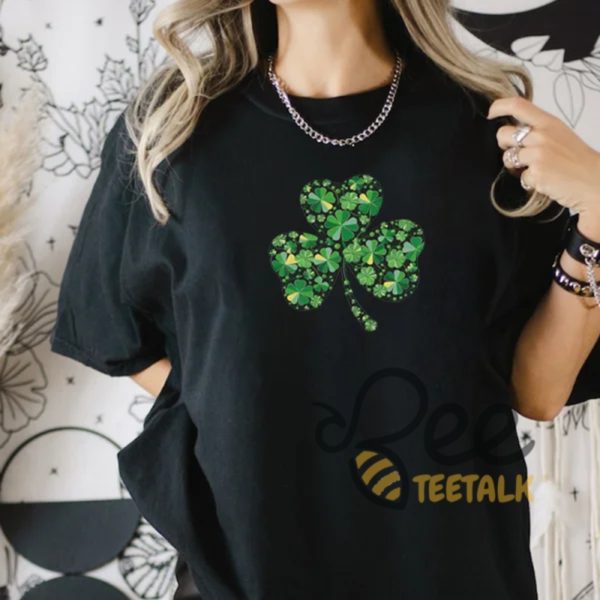 Lucky Clover Shirt St Patricks Day Tee - | Beeteetalk High-quality Image