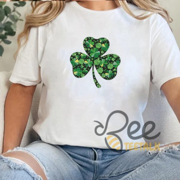 Lucky Clover Shirt St Patricks Day Tee - | Beeteetalk High-quality Image