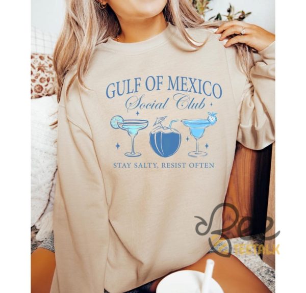 Gulf Of Mexico Social Club Sweatshirt T Shirt Hoodie Anti Trump - | Beeteetalk High-quality Image