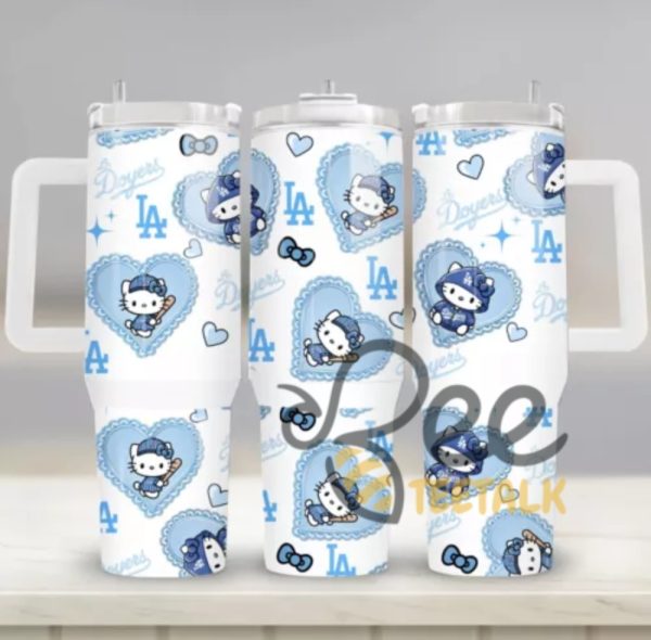 Hello Kitty La Dodgers 40 Oz Tumbler - | Beeteetalk High-quality Image