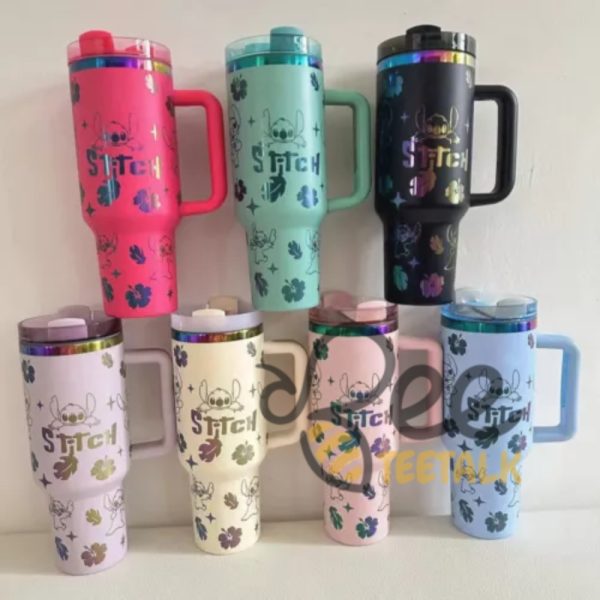 Stitch Chroma Tumbler 40Oz - | Beeteetalk High-quality Image