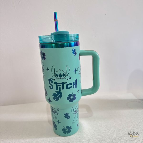 Stitch Chroma Tumbler 40Oz - | Beeteetalk High-quality Image