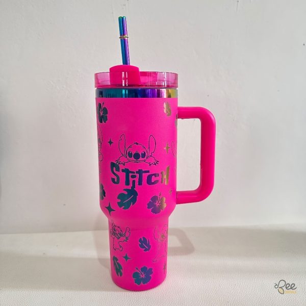 Stitch Chroma Tumbler 40Oz - | Beeteetalk High-quality Image