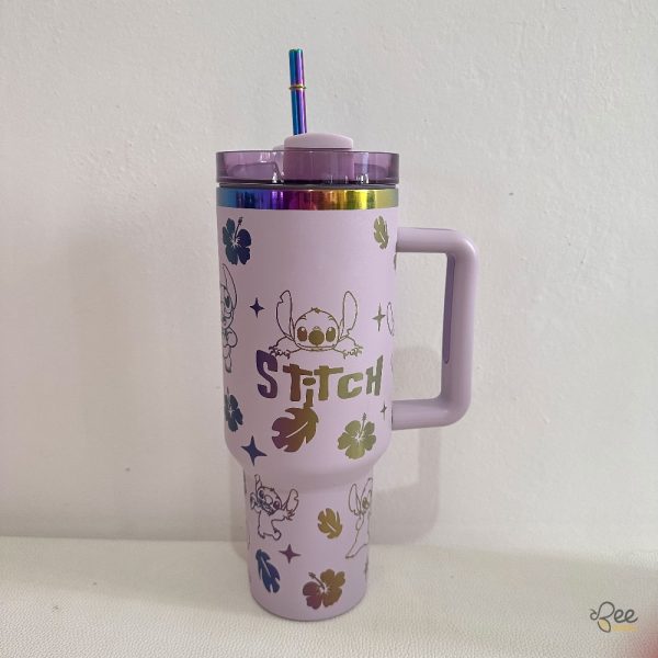 Stitch Chroma Tumbler 40Oz - | Beeteetalk High-quality Image