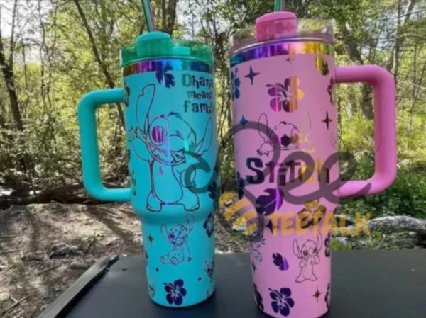 Stitch Chroma Tumbler 40Oz - | Beeteetalk High-quality Image