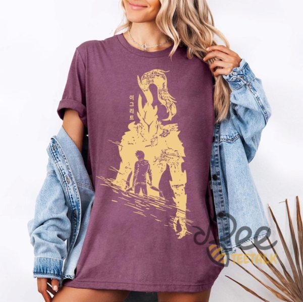 Igris Solo Leveling Shirt Anime Gift - | Beeteetalk High-quality Image