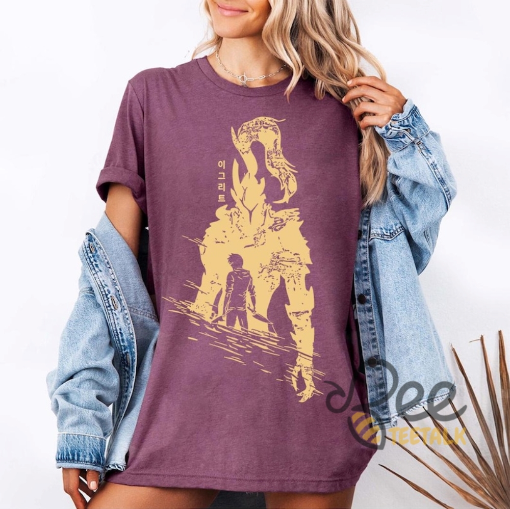 Igris Solo Leveling Shirt Anime Gift 10 Igris Solo Leveling Shirt Anime Gift
