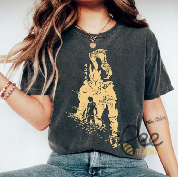 Igris Solo Leveling Shirt Anime Gift - | Beeteetalk High-quality Image