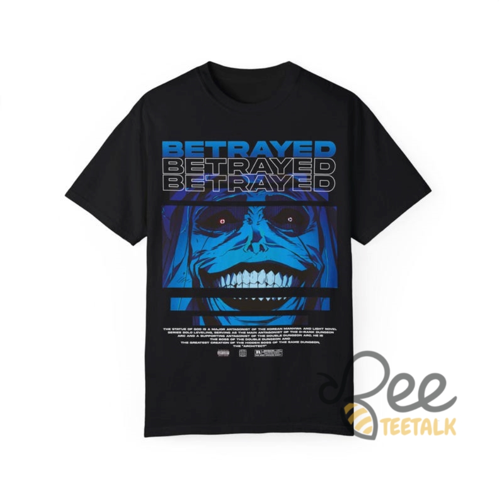 Solo Leveling Betrayed Graphic Shirt 11 Solo Leveling Betrayed Graphic Shirt