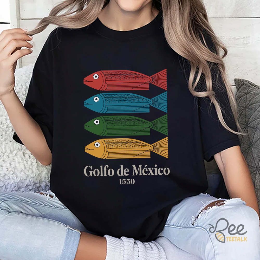 Golfo De México 1550 Fish Shirt Gulf Of Mexico Vintage Tee 5 Golfo de México 1550 Fish Shirt Gulf of Mexico Vintage Tee