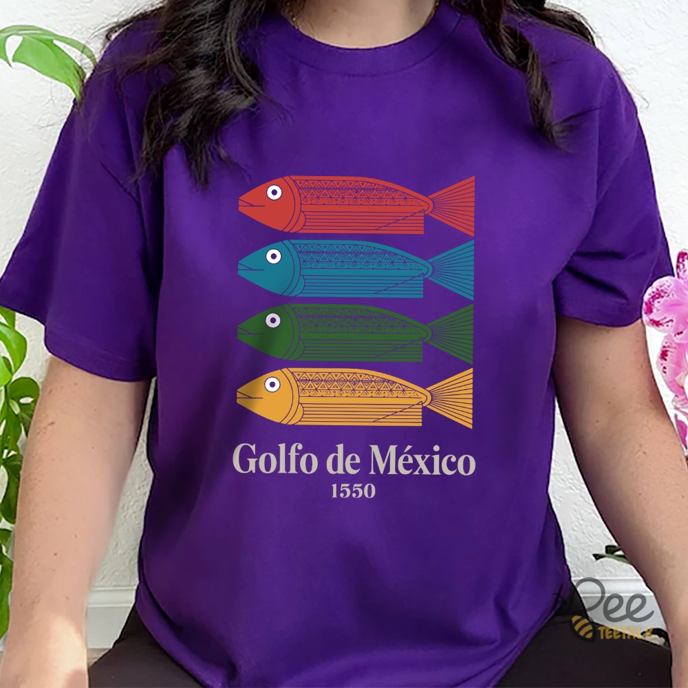 Golfo De México 1550 Fish Shirt Gulf Of Mexico Vintage Tee 6 Golfo de México 1550 Fish Shirt Gulf of Mexico Vintage Tee