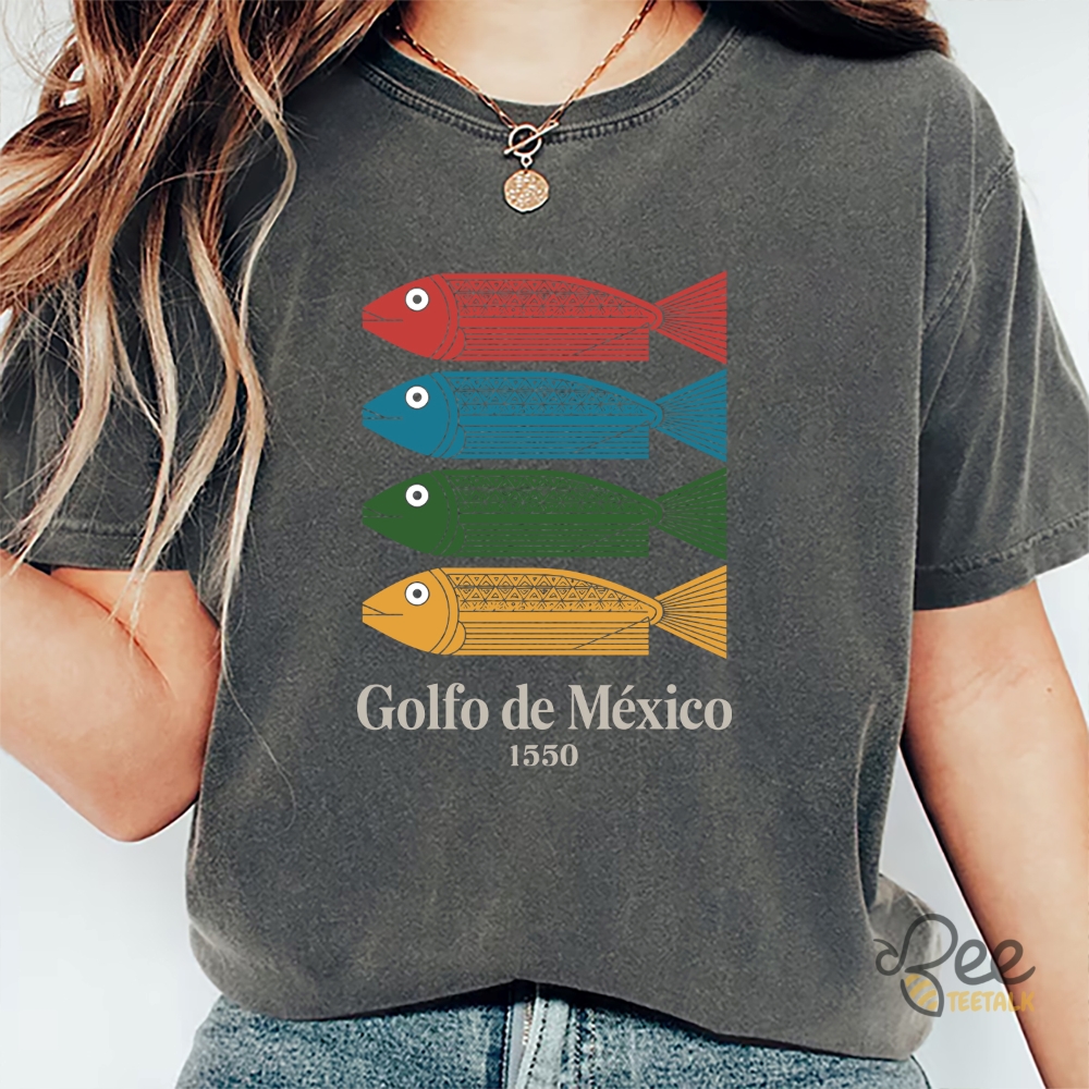 Golfo De México 1550 Fish Shirt Gulf Of Mexico Vintage Tee 8 Golfo de México 1550 Fish Shirt Gulf of Mexico Vintage Tee