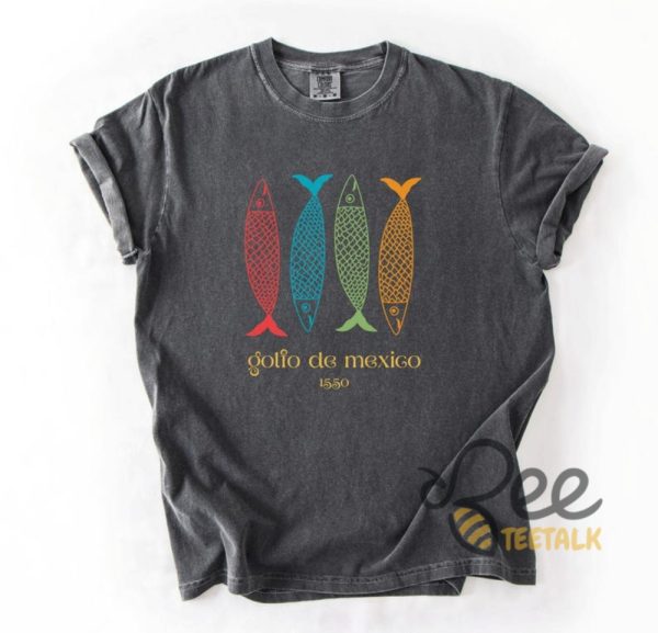 Gulf Of Mexico Shirt Golfo De México 1550 Sardine Shirt - | Beeteetalk High-quality Image
