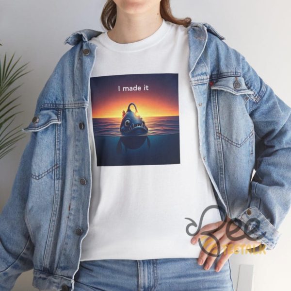 Anglerfish I Made It Shirt - | Beeteetalk High-quality Image