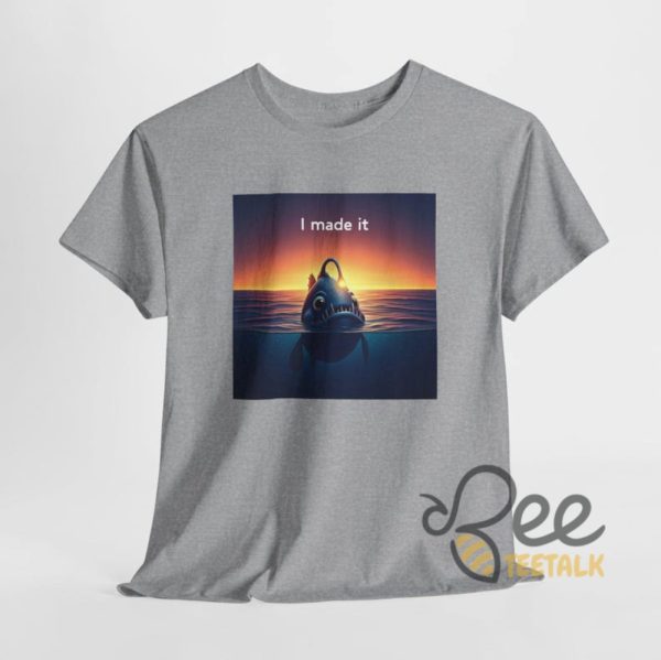 Anglerfish I Made It Shirt - | Beeteetalk High-quality Image