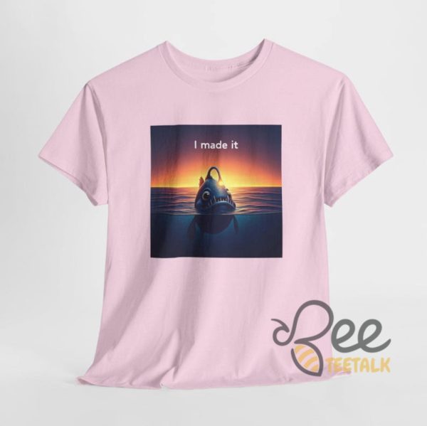 Anglerfish I Made It Shirt - | Beeteetalk High-quality Image
