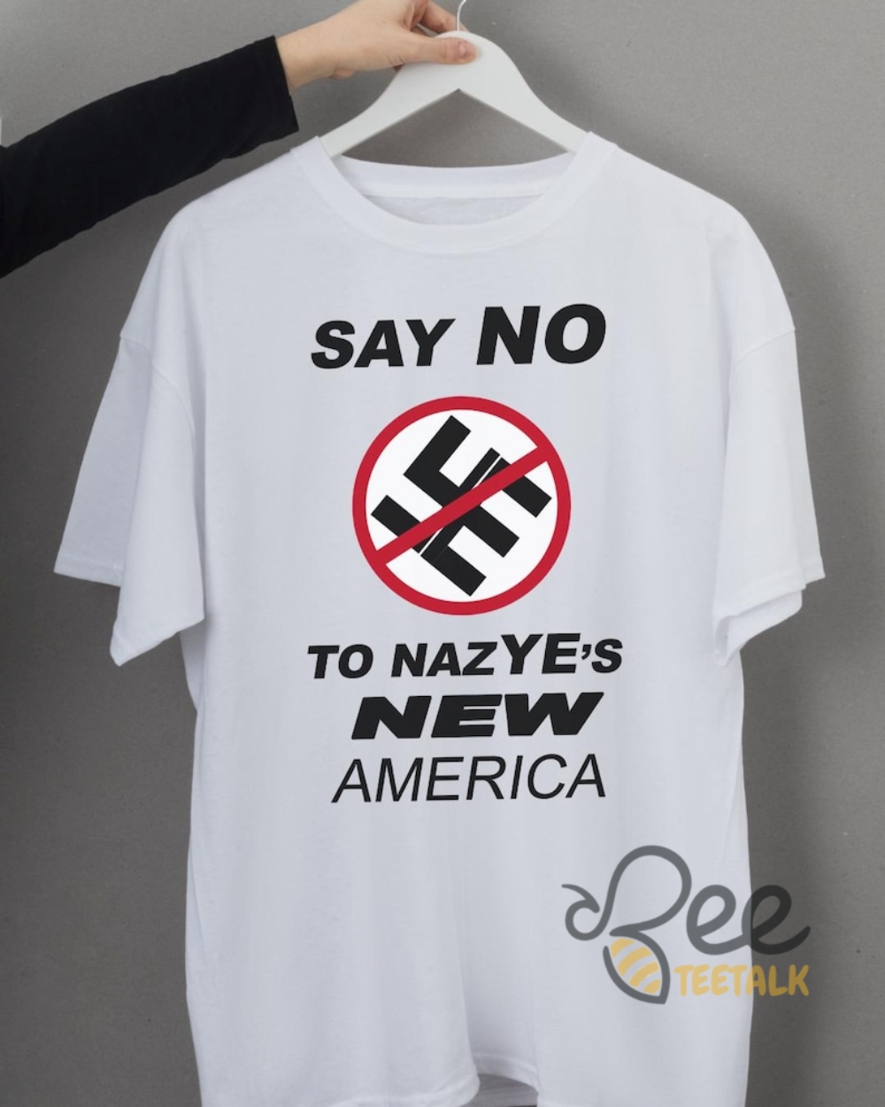 Say No To Nazyes New America Shirt Funny Kanye West Tee 13 Say NO to NazYEs New America Shirt funny kanye west tee