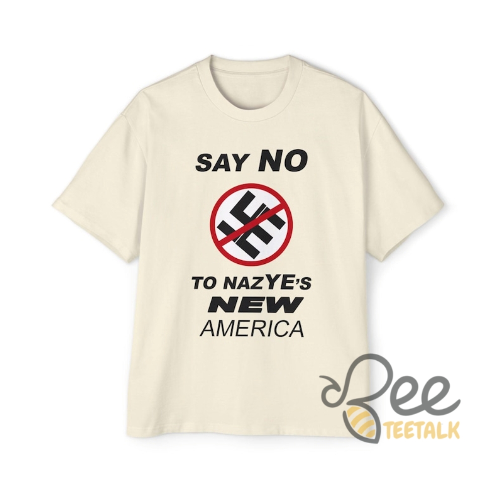 Say No To Nazyes New America Shirt Funny Kanye West Tee 20 Say NO to NazYEs New America Shirt funny kanye west tee