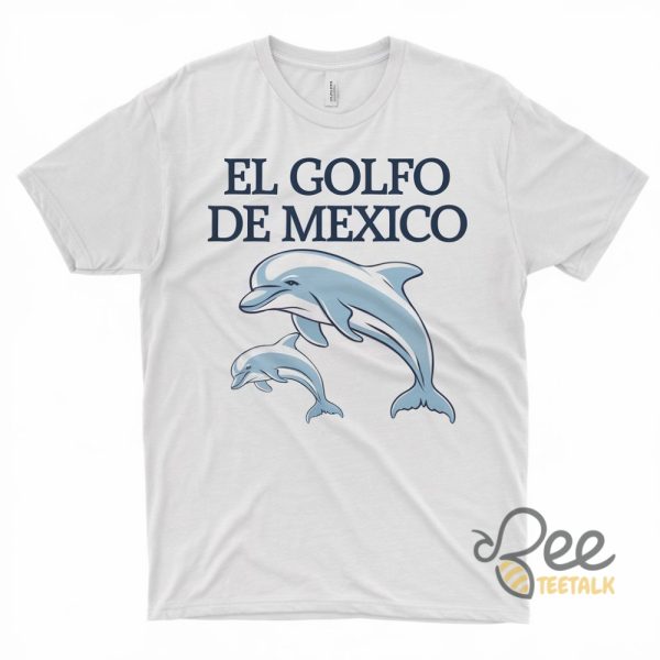 Dolphin El Golfo De México T Shirt Gulf Of Mexico Tee - | Beeteetalk High-quality Image