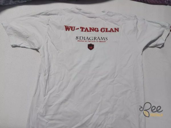Vintage Wu Tang Clan 8 Diagrams Shirt Reprinted - | Beeteetalk High-quality Image