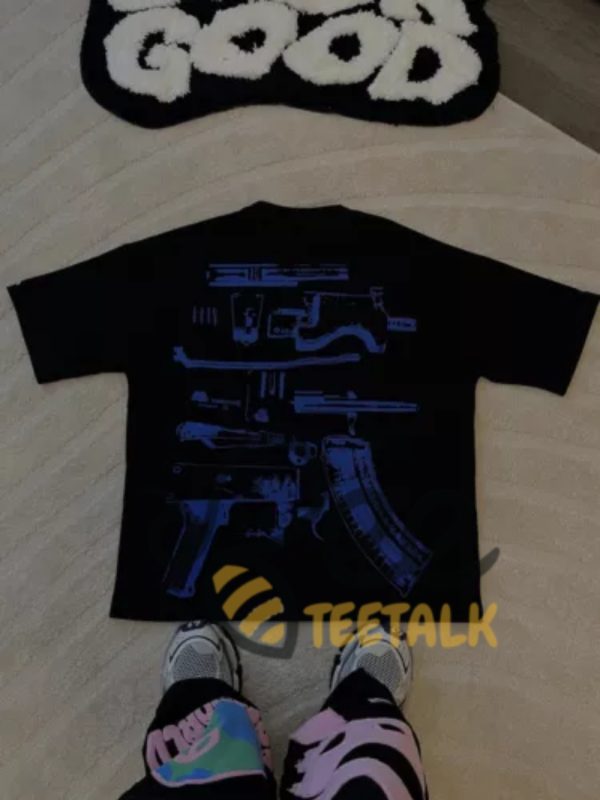 In Draco We Trust Shirt Blue And Red Print - | Beeteetalk High-quality Image