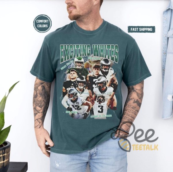 Exciting Whites Eagles Shirt - | Beeteetalk High-quality Image