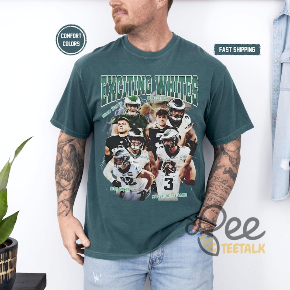 Exciting Whites Eagles Shirt 7 Exciting Whites Eagles Shirt