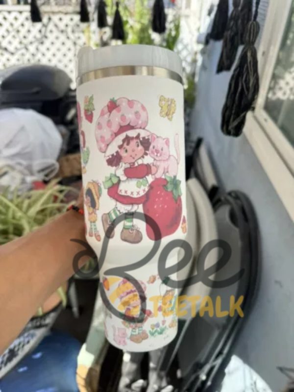 Strawberry Shortcake Tumbler Cup 40Oz - | Beeteetalk High-quality Image