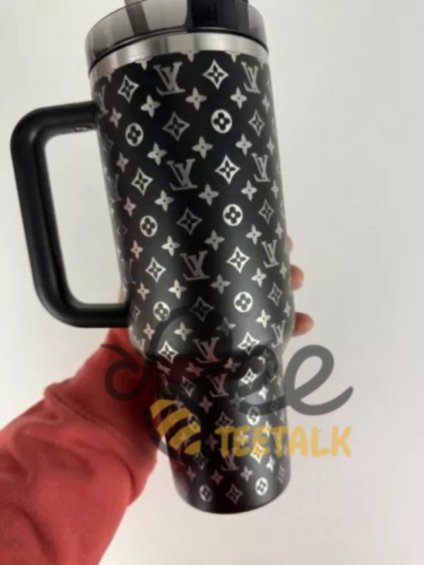 Blac Klv Stanley 40Oz Tumbler Engraved Dupe - | Beeteetalk High-quality Image