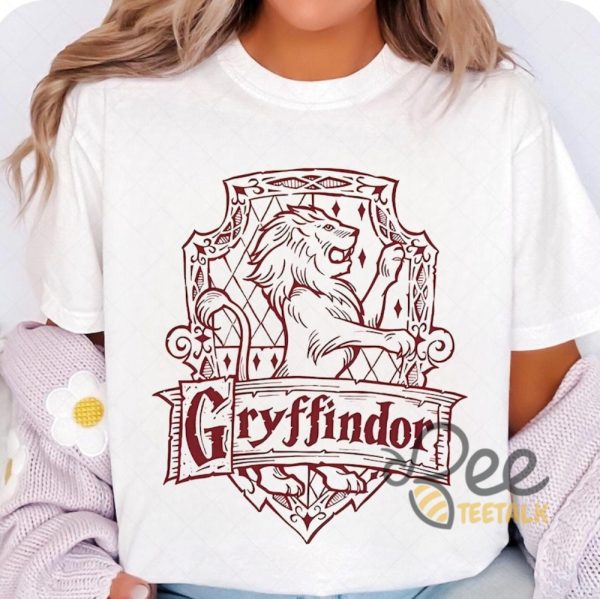 Gryffindor Harry Potter Shirt - | Beeteetalk High-quality Image