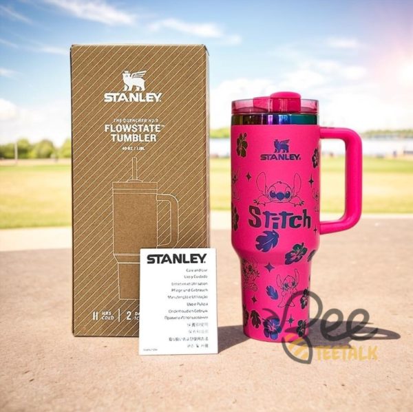 Lilo And Stich Chroma Stanley Tumbler 40Oz Dupe - | Beeteetalk High-quality Image