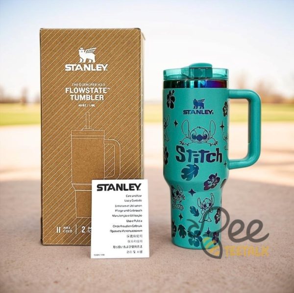 Lilo And Stich Chroma Stanley Tumbler 40Oz Dupe - | Beeteetalk High-quality Image